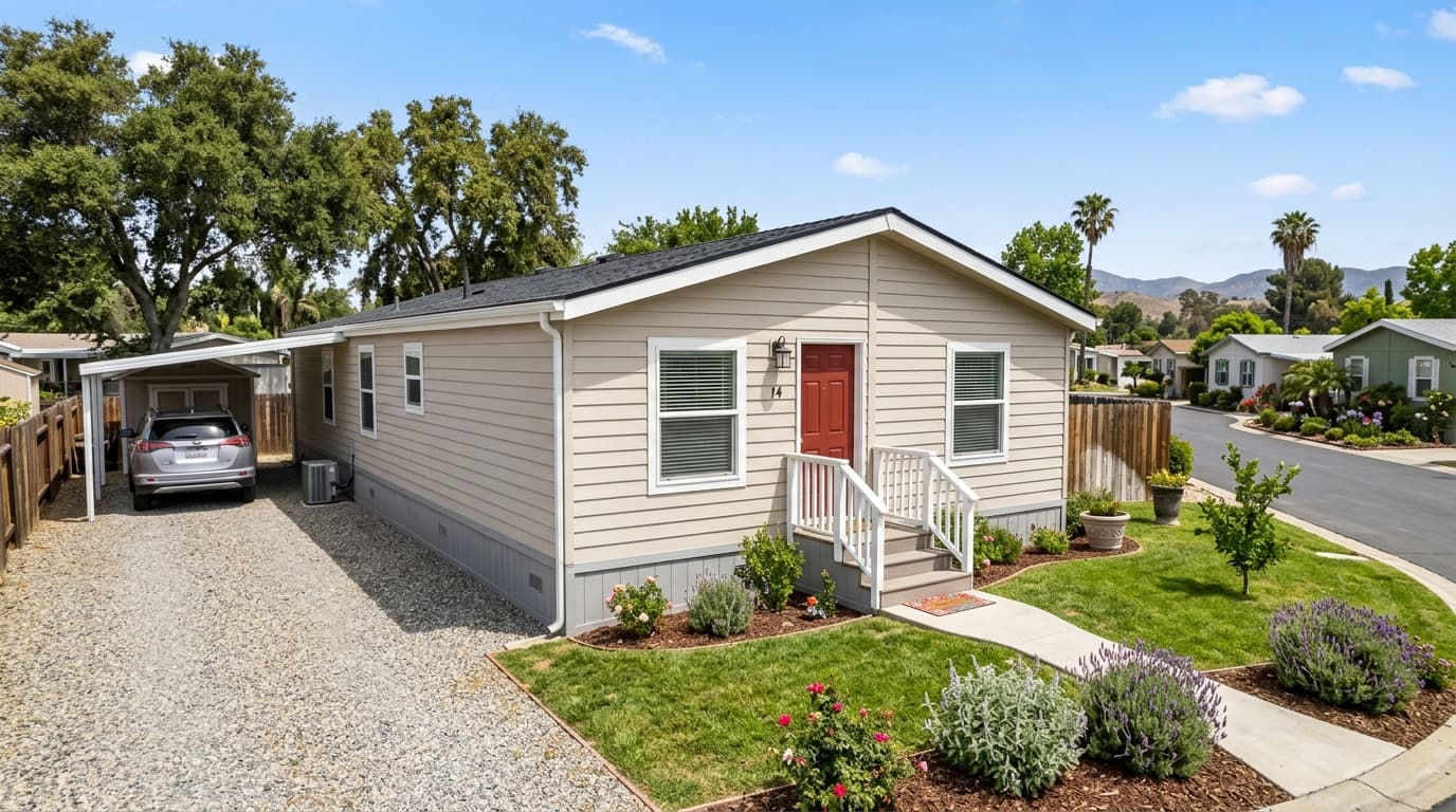 A California mobile home